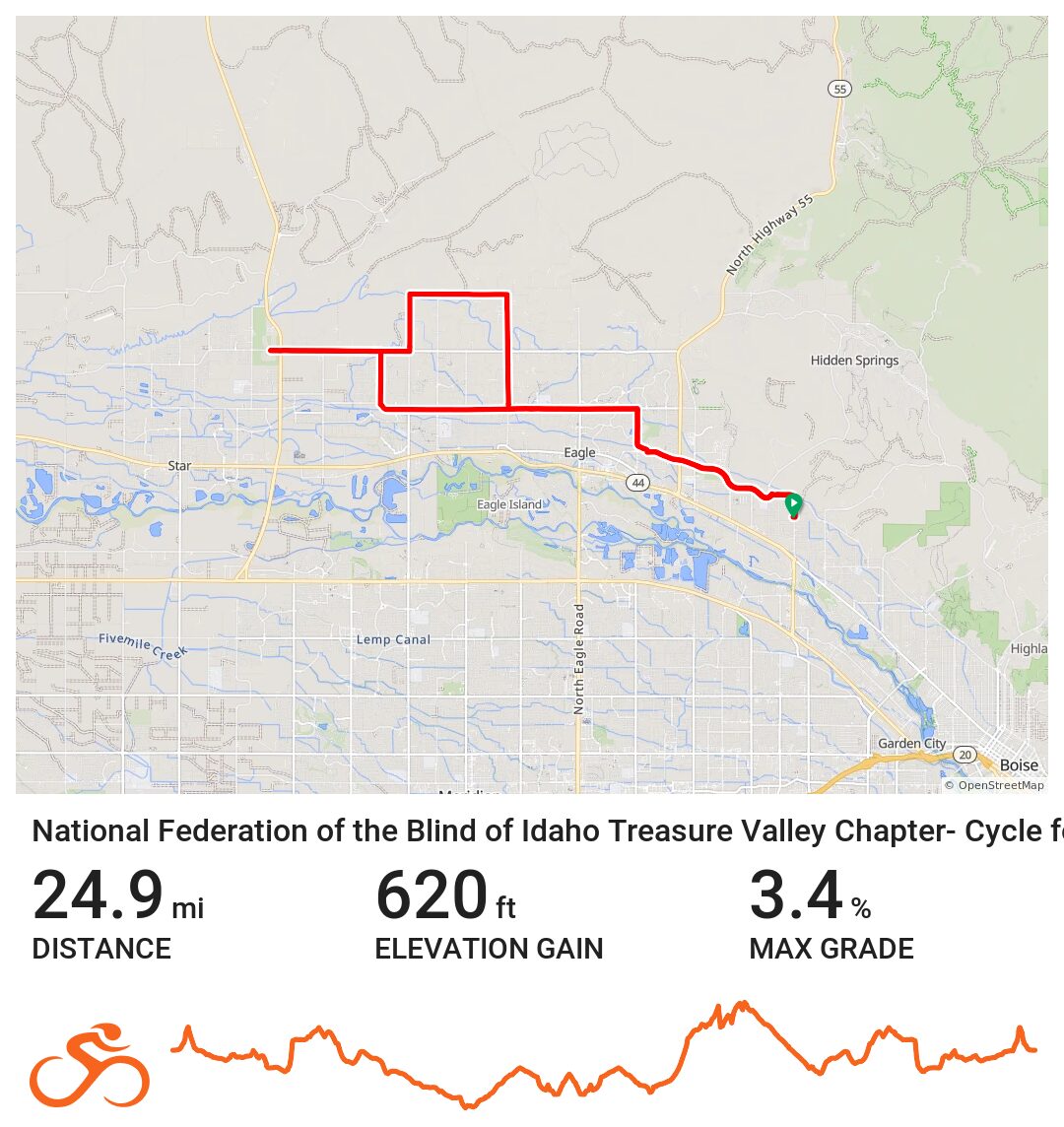25-mile map