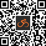 QR code for the 25-mile ride.